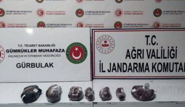 Ağrı’da 7 kilo 302 gram gümrük kaçağı safran ele geçirildi