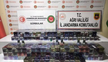 Ağrı’da sigara kaçakçılığı operasyonu; 3 şüpheli yakalandı
