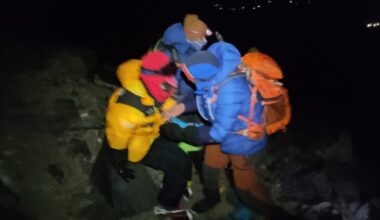 Ağrı Dağı’nda düşerek yaralanan Ukraynalı dağcı kurtarıldı