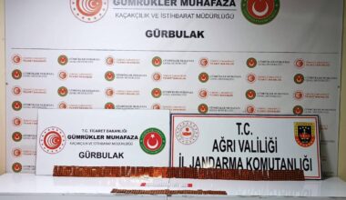 Ağrı’da gümrük sahasında uyuşturucu operasyonu: 5 gözaltı