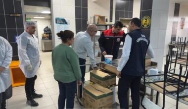 Okul Yemekhanelerine ‘’Gıda Hijyen’ine’’ Yönelik Denetimler Devam Ediyor