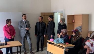 Kaymakam Ali Yıldırım, Aile Destek Merkezini (ADEM) Ziyaret Etti