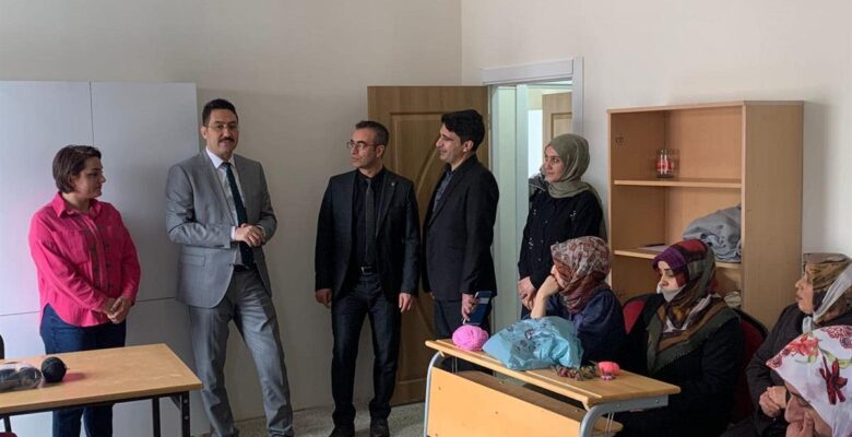 Kaymakam Ali Yıldırım, Aile Destek Merkezini (ADEM) Ziyaret Etti