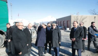 Ticaret Bakan Yardımcısı Sezai Uçarmak, Ağrı’ya geldi.