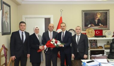 Vergi Haftası Nedeniyle Kaymakam Murat Ekinci’ye Ziyaret