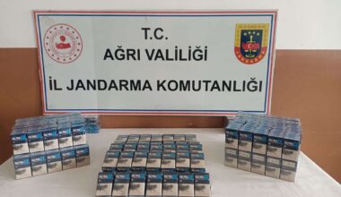 Taşlıçay İlçesinde Yapılan Yol Kontrollerinde Kaçak Sigara Ele Geçirildi