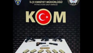 Ağrı’da Silah Kaçakçılarına Yönelik Operasyon