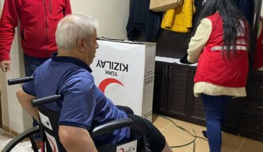 Kızılay’dan Tekerlekli Sandalye Desteği