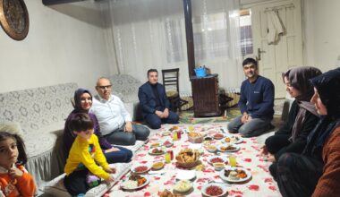 Vali Koç, Polat Ailesiyle iftar Açtı