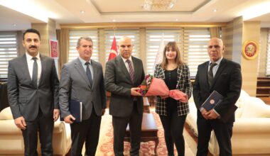 Kütüphane Haftasında Vali Koç’a Ziyaret