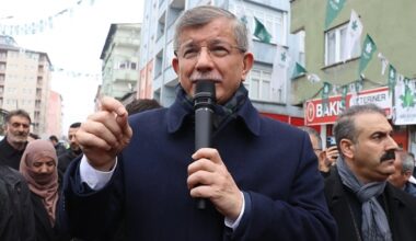 Gelecek Partisi Genel Başkanı Ahmet Davutoğlu Ağrı’da