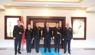 Polis Haftasında Ağrı Valisi Mustafa Koç’a Ziyaret