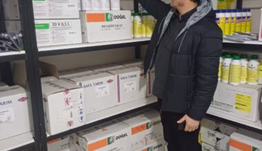 Ağrı’da Bitki Koruma Ürünleri Bayileri Denetlendi