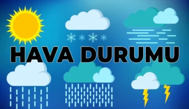 Hava Durumu; Meteorolojiden Uyarı !