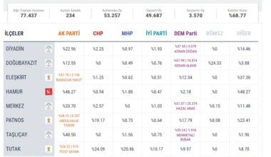 Ağrı’da Üstünlük DEM Parti’de