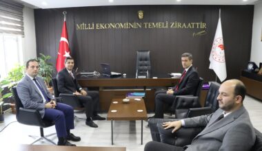 Hamur Kaymakamı Mahir’den İl Tarım ve Orman Müdürüne Ziyaret