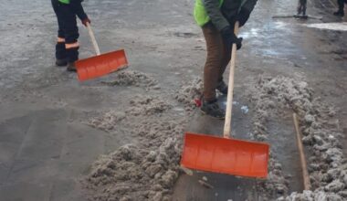 Ağrı Belediyesi’nden Karla Mücadele Çalışmaları