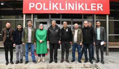 Başkan Taşkın Ağız ve Diş Sağlığı Hastanesini Ziyaret Etti