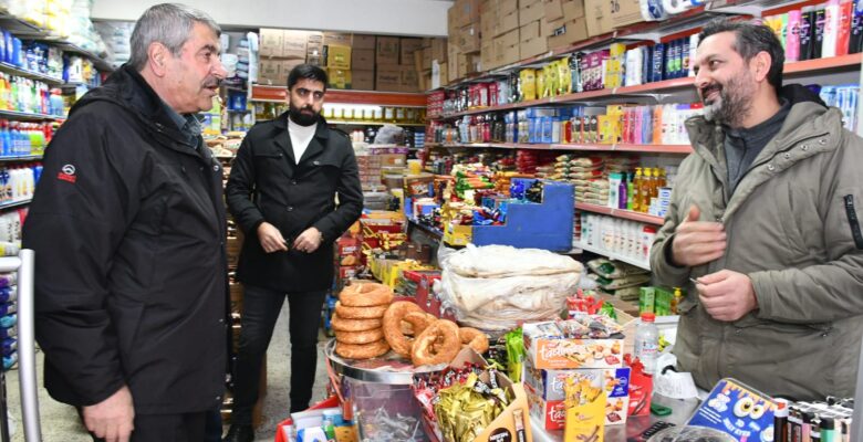 Patnos Belediye Başkanı Abdulhalık Taşkın’dan Esnaf Ziyareti