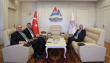 Erzurum ve Ağrı Valilerinden AİÇÜ Rektörü Karabulut’a Ziyaret
