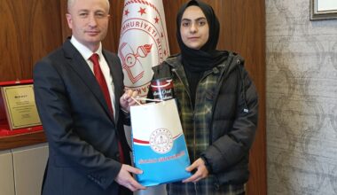 “Okulum Beni Bekler” Projesi Kapsamında Başarılı Öğrenci Ödüllendirildi