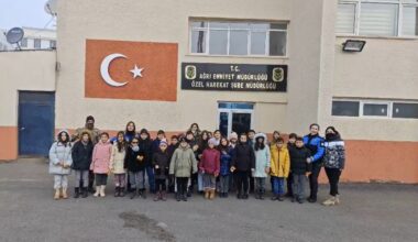 İlkokul Öğrencilerinden İl Emniyet Müdürlüğüne Ziyaret