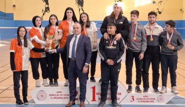 Ağrı’da Badminton İl Birinciliği Müsabakaları Tamamlandı