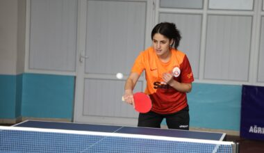 Ağrı’da Yurt Lig Masa Tenisi Müsabakaları Sona Erdi