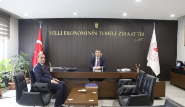 Tahir Belediye Başkanı Yavuz’dan İl Tarım ve Orman Müdürü  Hüseyinoğlu’na Ziyaret