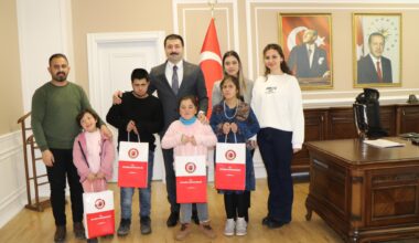 Özel Eğitim Öğrencilerinden Kaymakam Mustafa Karali’ye Ziyaret