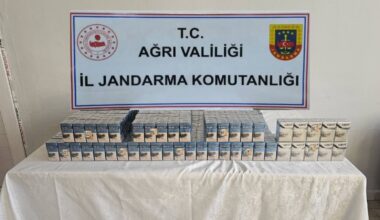 Ağrı’da Kaçak Sigara Operasyonu: 1390 Paket Ele Geçirildi