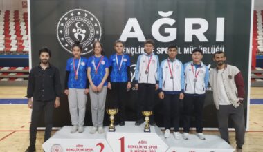 Okul Sporları Masa Tenisi İl Birinciliği Müsabakaları Sonuçlandı