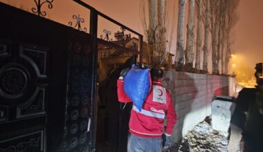 Ağrı’da Kızılay’dan Kömür Dağıtımı Devam Ediyor