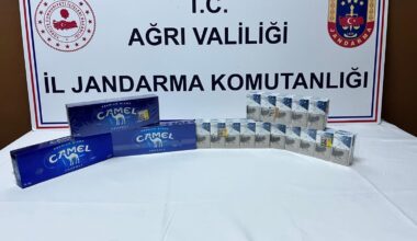 Ağrı’da Kaçak Sigara Operasyonu: 3500 Paket Ele Geçirildi