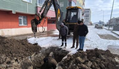 Ağrı Belediyesi Altyapı Çalışmalarına Hız Kesmeden Devam Ediyor