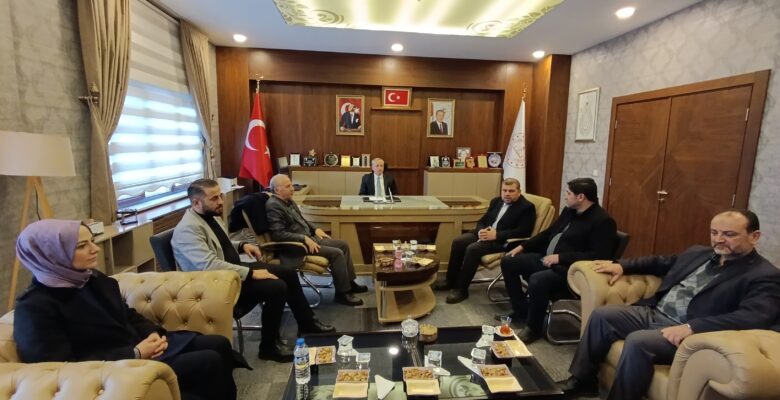 Ağrı İl Müftüsü ve STK Temsilcilerinden Milli Eğitim Müdürü’ne Ziyaret