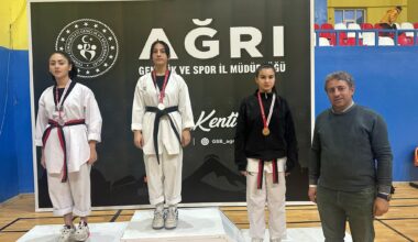 Ağrı’da Okul Sporları Taekwondo İl Seçmeleri Tamamlandı