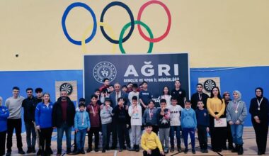 Ağrı’da Dart İl Seçmeleri Tamamlandı