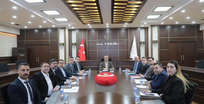 Ağrı’da Toprak Koruma Kurulu Komisyon Toplantısı Düzenlendi