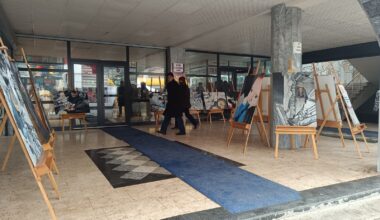 Ağrı’da 6 Şubat Depremlerinin Yıl Dönümünde Resim Sergisi Açıldı