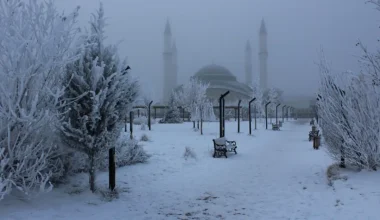 Ağrı’da Yoğun Kar Yağışı Nedeniyle Eğitime Ara Verildi