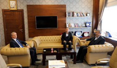 Patnos Belediye Başkanı Taşkın’dan Milli Eğitim Müdürü Kökrek’e Ziyaret