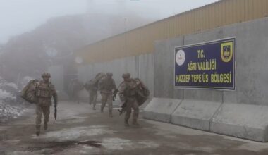 Dondurucu Soğukta Vatan Nöbeti: Hazzep Tepe Üs Bölgesi’nde Jandarma Görevi Başında