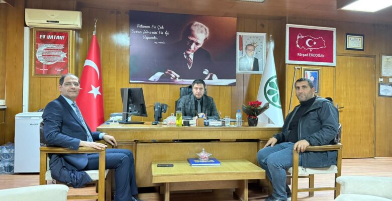 Ağrı Şeker Fabrikası Müdürü Kürşad Erdoğan’a Teşekkür Ziyareti